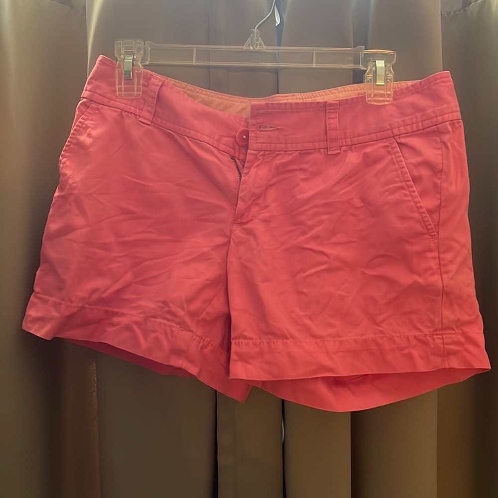 COPY - Lilly Pulitzer pink chino shorts